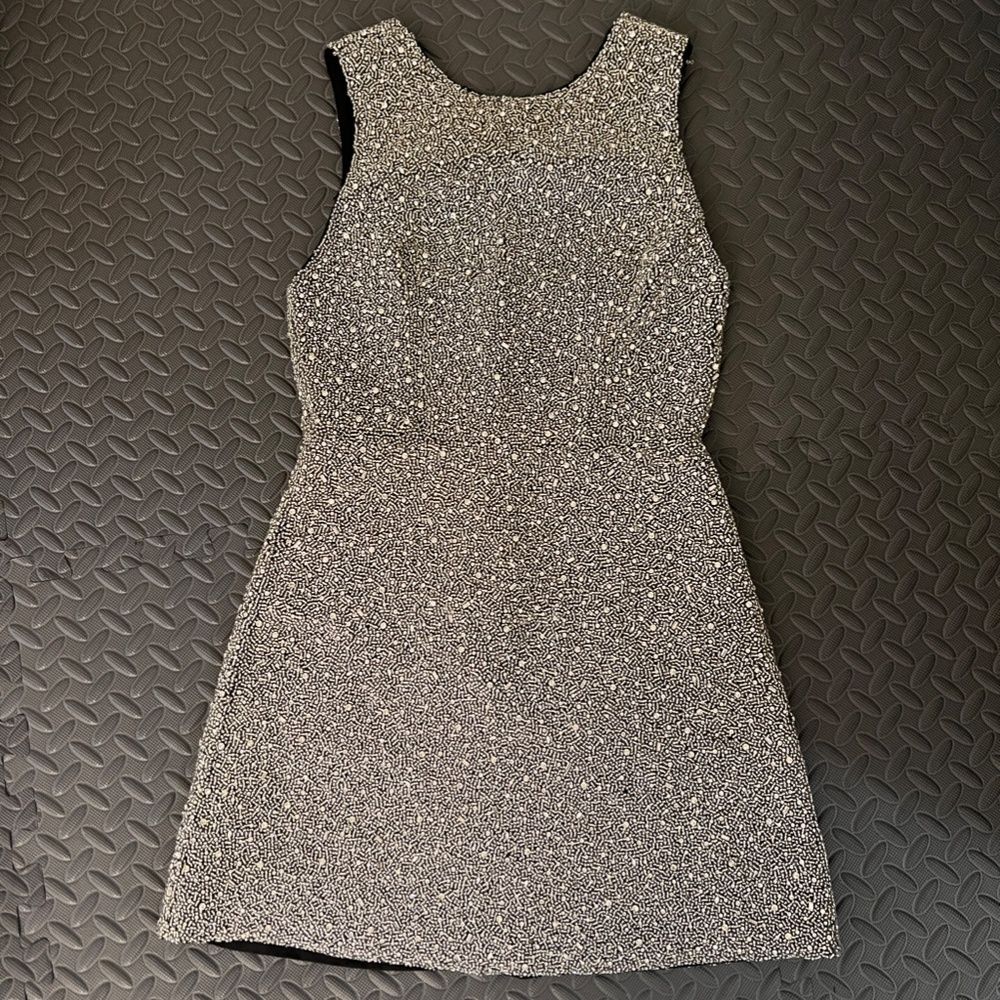 Alice + Olivia crystal embellished mini gown dress - Picture 3 of 4